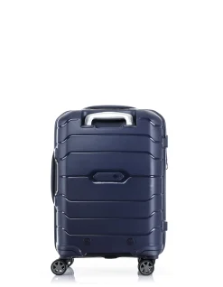 Oc2Lite 55cm Expandable Small Carry-On Suitcase Navy