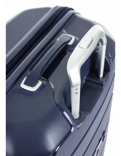 Oc2Lite 81cm Expandable Extra Large Suitcase Navy