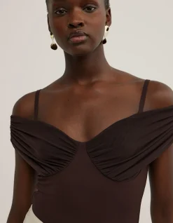 Off Shoulder Bodysuit