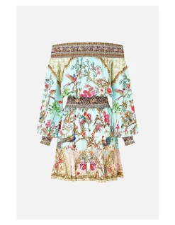 OFF SHOULDER SHORT DRESS