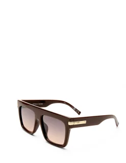 OFFSIDE + BROWN SHIELD SMOKE TO BROWN GRAD SUNGLASSES