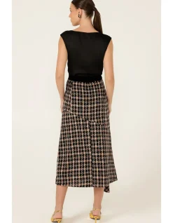 ONYX MIDI SKIRT