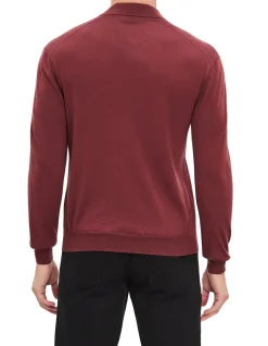 OPEN COLLAR RASATO SHIRT
