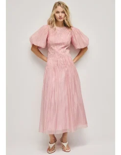 Ophelia Lace Midi Dress