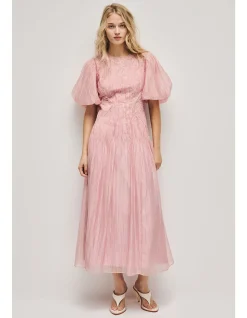 Ophelia Lace Midi Dress