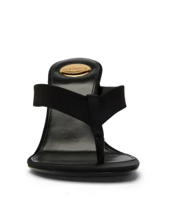 OPYUM 85 MULE SANDAL CREPE SATIN