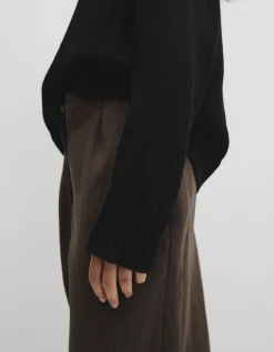 Organically Grown Cotton Tape Yarn Sweater