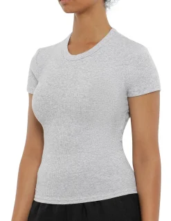 Organic Cotton Rib T-Shirt