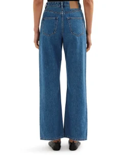 Organic Relaxed High Rise Wide Leg Jean