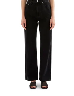 Organic Relaxed High Rise Wide Leg Jean