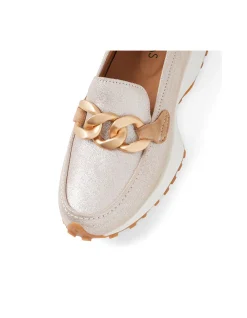 Orion Chain Embellished Platform Sneakers
