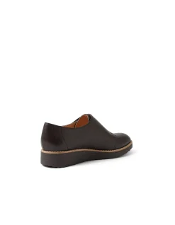 Oroz Hook And Loop Leather Flat Shoes