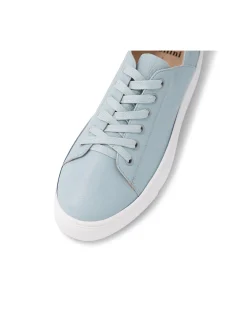 OSKHER Light Leather Lace Up Sneakers