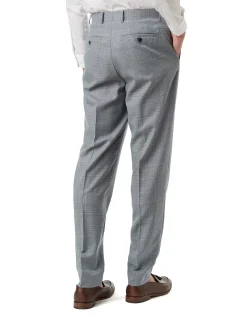 OTIS TEXTURED WOOL SINGLE PLEAT TROUSER