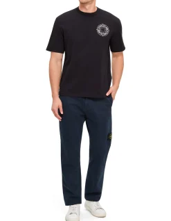 OUTLINE COMPASS' PRINT T-SHIRT
