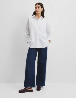 Oversized Australian Cotton Oxford Shirt
