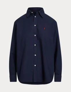 OVERSIZE FIT COTTON OXFORD SHIRT