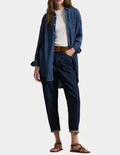 OVERSIZE FIT DENIM SHIRT