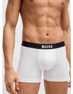 3 Pack Logo Boxer Briefs In Stretch Cotton