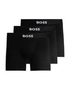 3 Pack Logo Boxer Briefs In Stretch Cotton