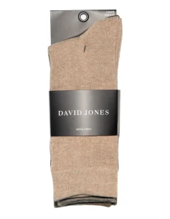 3 PACK PLAIN BUSINESS CREW SOCKS