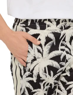 Palms Allover Sweatpants Vintage Black
