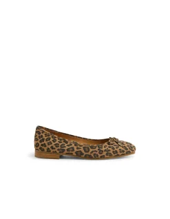 PANISE DJ CAMEL LEOPARD SUEDE