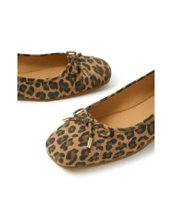PANISE DJ CAMEL LEOPARD SUEDE