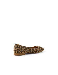 PANISE DJ CAMEL LEOPARD SUEDE