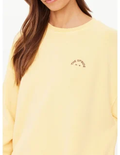 Paradise Oversized Organic Cotton Crew Sweatshirt