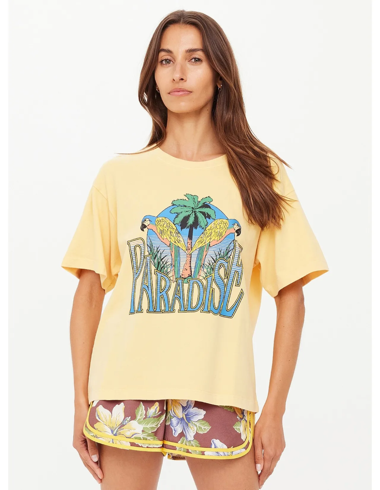 Paradise Vintage Graphic Organic Cotton T Shirt
