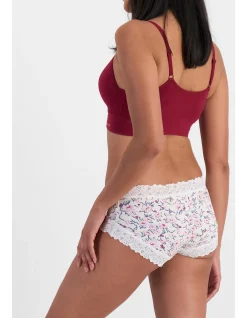 PARISIENNE COTTON PRINT BOYLEG BRIEF