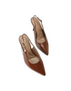 Passion Slingback Pointed Toe Court Shoe