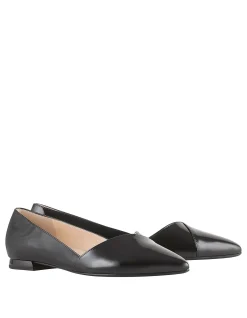 Patent Leather Ballet Flat with Block Heel