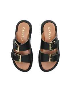Pavilion Leather Heeled Sandal