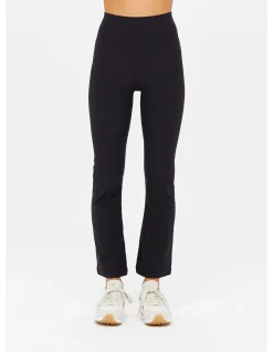 Peached Thia High Rise Crop Flare Pant