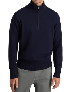 PERRY KNIT HALF-ZIP