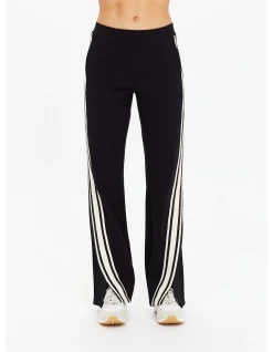 Petra Mid Rise Split Hem Flare Pant