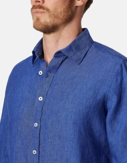 PIATTO PREMIUM PURE LINEN SLIM FIT SHIRT