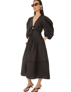 PILAR PLEAT DRESS