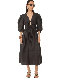 PILAR PLEAT DRESS