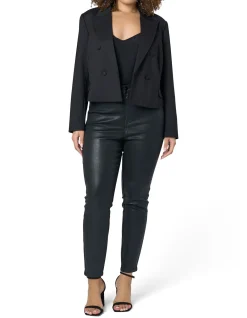 PINK DUSK - GIMME MORE CROPPED BLAZER