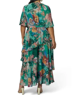 PINK DUSK - HYPNOTIC MAXI DRESS
