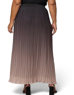 PINK DUSK-HEARTTHROB MAXI SKIRT