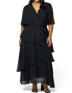 PINK DUSK - HYPNOTIC MAXI DRESS