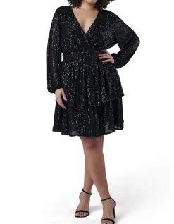 PINK DUSK - NIGHT OUT SEQUIN DRESS