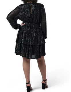 PINK DUSK - NIGHT OUT SEQUIN DRESS