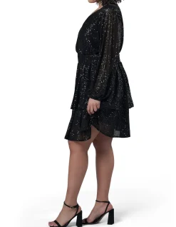 PINK DUSK - NIGHT OUT SEQUIN DRESS
