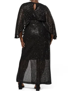 PINK DUSK - RED CARPET READY MAXI DRESS