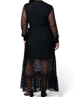 PINK DUSK-SECRET OBSESSION MAXI DRESS
